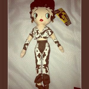 Vintage 2002 KBetty Boop Cow Girl